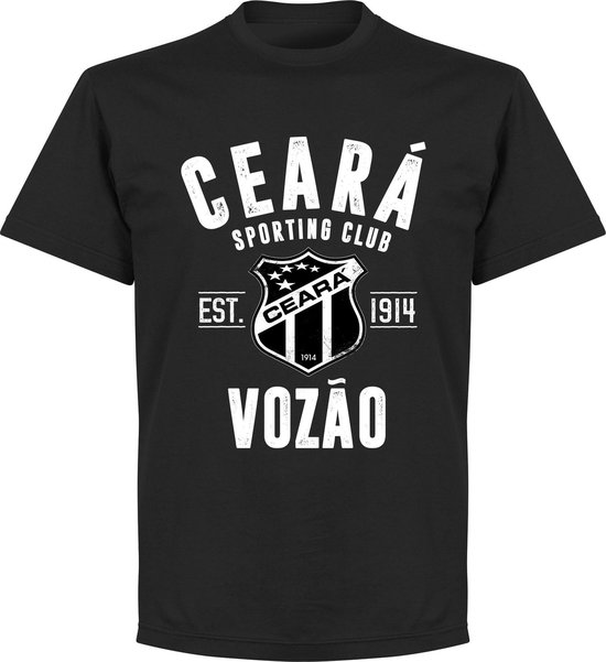 Ceará SC Established T-Shirt - Zwart - 3XL