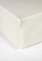 Ambianzz Bedding - Dubbel Jersey Hoeslaken Matras - 220 gr/m2 - 100% Katoen (stretch) - 140/160x200/220 + 40 cm - Crème