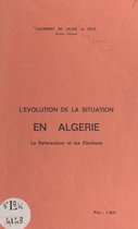 L'évolution de la situation en Algérie