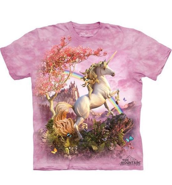 The Mountain KIDS T-shirt Awesome Unicorn T-shirt unisexe Taille L.