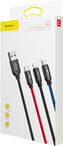 Baseus 3 in 1 Kabel - Lightning / USB-C / Micro USB - 120cm