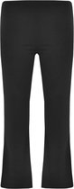 Yoek | Grote maten - dames broek bootcut-zwart