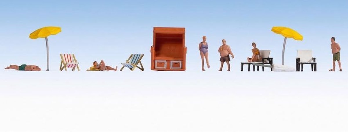 Noch Het strand, figuren themawereld