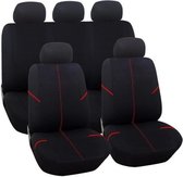 Stoelhoezen Australi� TS Zwart en Rood