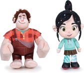 Wreck It Ralph Ralph & Vanellope assorted soft plus toy 17cm