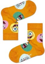 Happy Socks Sponge Bob Kids | Circle of Friends Sock, 2-3 jaar, Maat 24/26