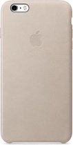 Apple Hoesje Geschikt voor iPhone 6 Plus / 6s Plus - Apple Leather Backcover - grijs
