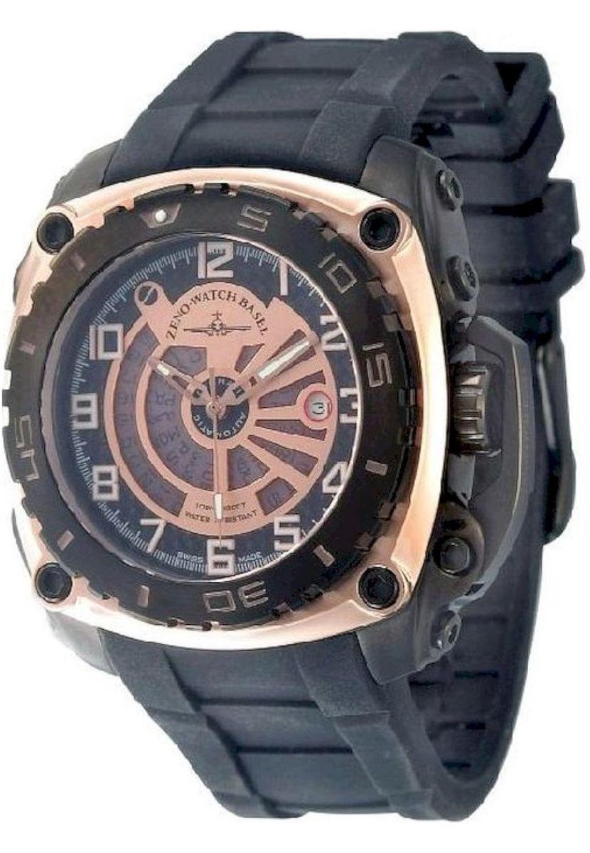 Zeno-horloge - Polshorloge - Heren - Vierkant Automatisch - 4236-BRG-i6