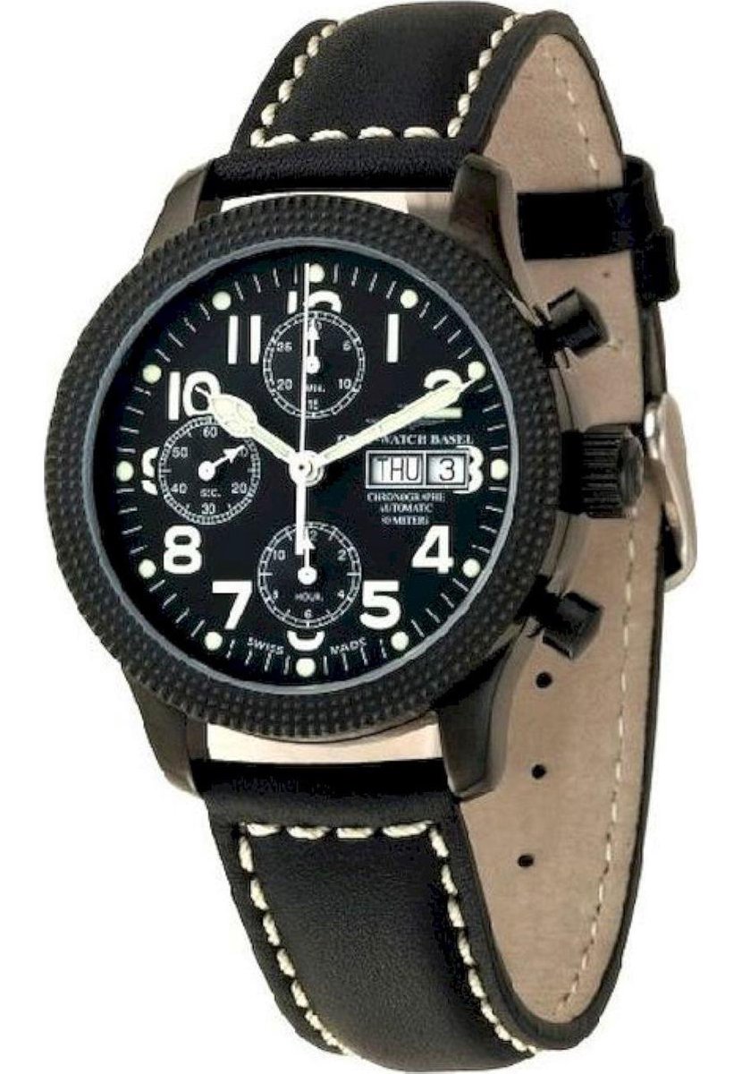 Zeno Watch Basel Herenhorloge 11557TVDD-bk-a1