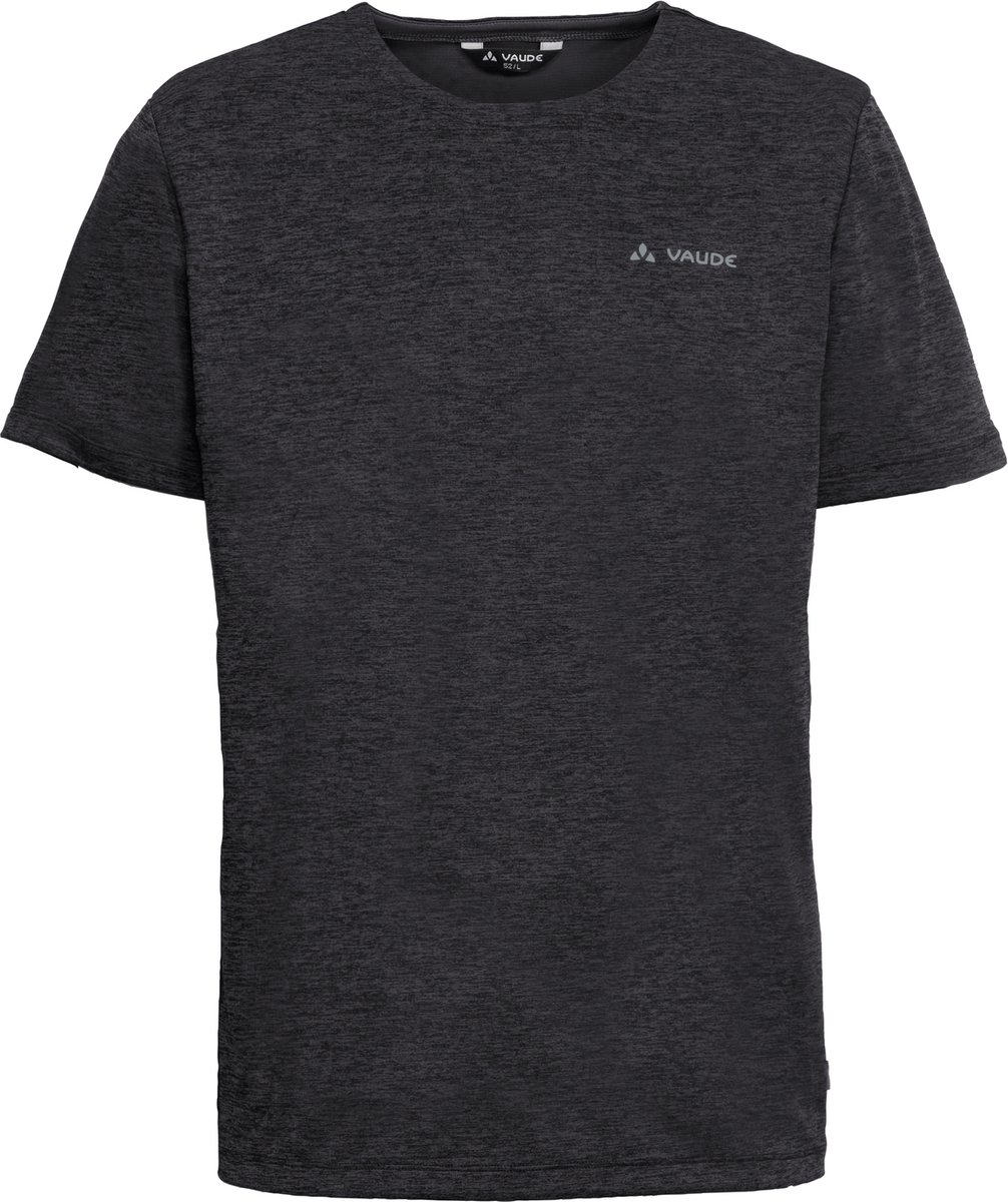 Vaude Me Essential T Shirt Outdoorshirt Heren - Phantom Black - Maat L
