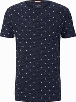 Tom Tailor Denim Korte mouw T-shirt - 1019087 Marine (Maat: L)