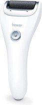 Beurer MP 28 Elektrische Eeltverwijderaar - Eeltvijl - 3 Opzetstukken - LED licht - Incl. batterijen, reinigingsborstel en beschermkap - 3 Jaar garantie - Wit