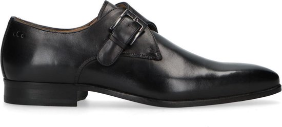 Magnanni Heren Gespschoenen Blauw sue spiegelnaad gespschoen | Van den Assem