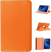 Samsung Galaxy Tab A 10.1 (2016/2018) draaibare hoes Oranje