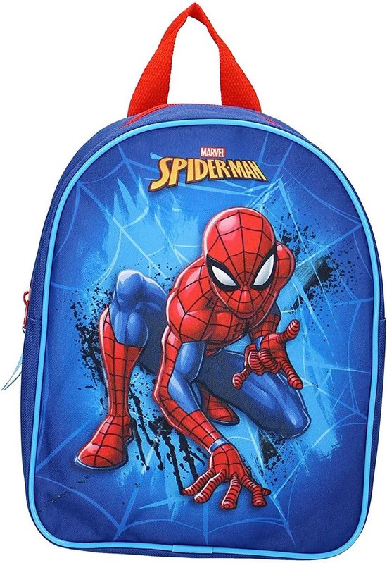 Marvel Rugzak Spidey Power Spider-man 28 X 22 Cm Blauw