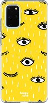 HappyCase Samsung Galaxy S20 Hoesje Flexibel TPU Happy Eyes Print