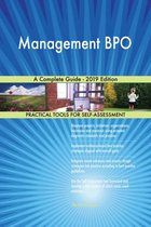 Management BPO A Complete Guide - 2019 Edition