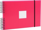 6x Fotoalbum LINICOLOR - spiraalgebonden - 50 witte pagina's - 32x22cm, Geassorteerd