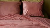 At Home by BeddingHouse Tender dekbedovertrek - Tweepersoons - 200x200/220 - Donker roze