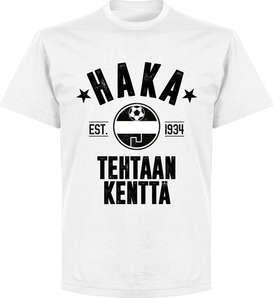 FC Haka Established T-shirt - Wit - 3XL