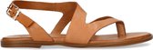 Sacha - Dames - Bruine leren sandalen - Maat 41