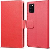 Book Wallet hoesje voor Samsung Galaxy A41 - rood