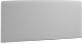 Kave Home - Dyla grijs hoofdbord met afneembare hoes 168 x 76 cm