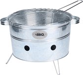 BBQ Draagbare barbecue rond 38 x 20 cm