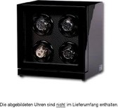 Watchwinder voor 4 automaten voorzien van lcd scherm, Horlogeopwinder