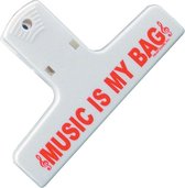 Magnetische Keep-It-Clip 'Music Is My Bag' groot