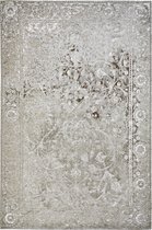 Vintage vloerkleed Milano - taupe - 77x150 cm