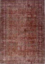 Vintage vloerkleed Tilas - rood - 200x290 cm