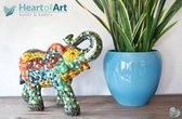 Barcino design mozaiek beeld olifant 9 cm
