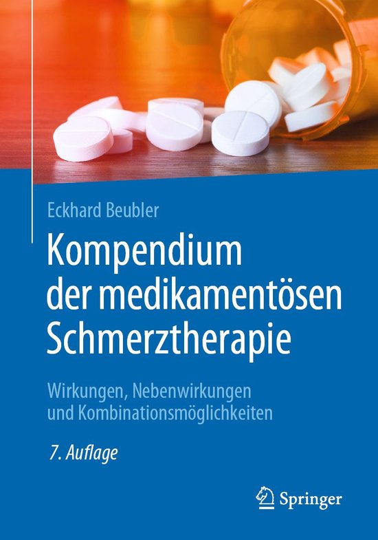 Kompendium der medikamentösen Schmerztherapie - cover
