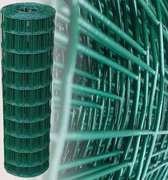 Maille de jardin vert 100 cm | rouleau 25 m | 100 x 75 mm plastifié