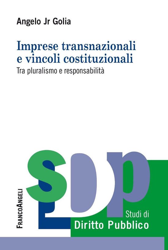 Imprese transnazionali e vincoli costituzionali - cover