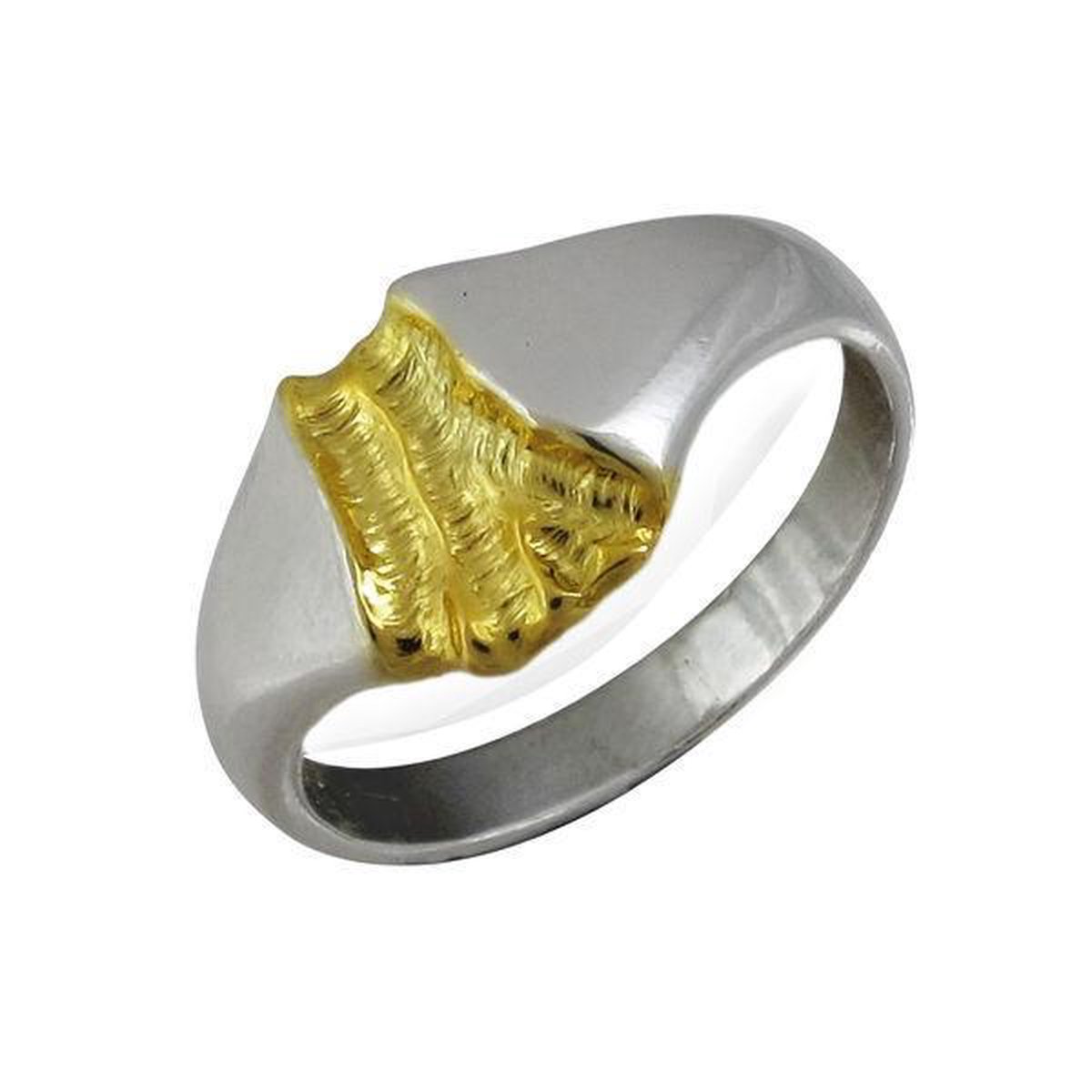 Rivier van goud, Zilveren ring 18.5mm