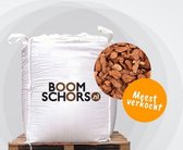Franse Boomschors Premium 20/40mm 1m³ (Gratis Bezorging) 100% natuurlijk. Big Bag Franse boomschors | Deze boomschors is roodruin van kleur | Bodemontsmettende werking | Boomschors Frans