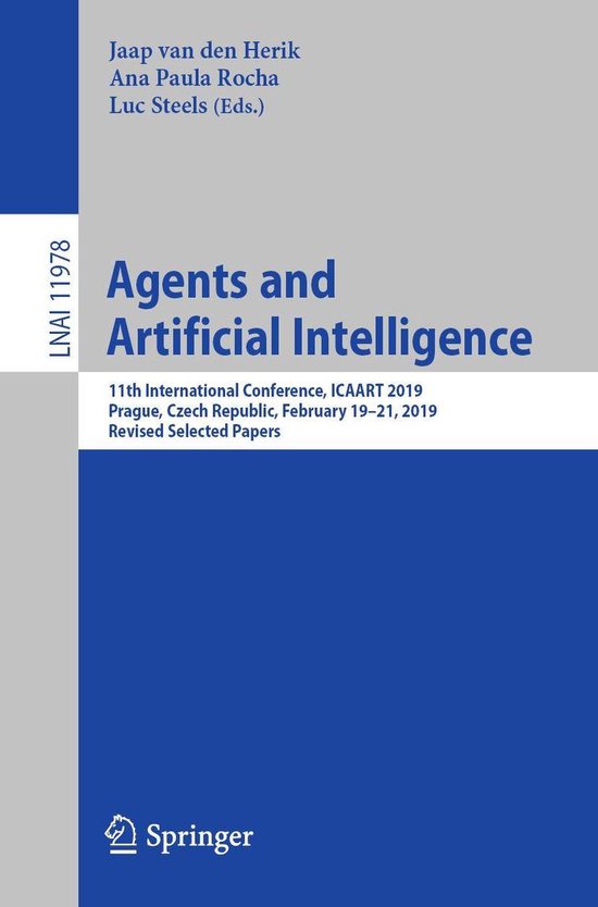 Springer Nature Proceedings Computer Science - Agents and Ar ... - cover