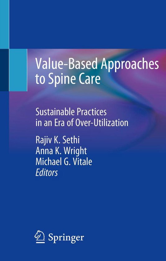 Medicine (R0) - Value-Based Approaches to Spine Care - cover