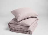 Yumeko kussensloop percal bleek roze 60x70  - Bio, eco & fairtrade