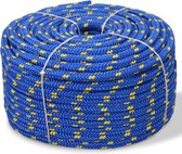 Boot touw 18 mm 50 m polypropyleen blauw