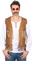 NINGBO PARTY SUPPLIES - Hippie gilet voor mannen - XL