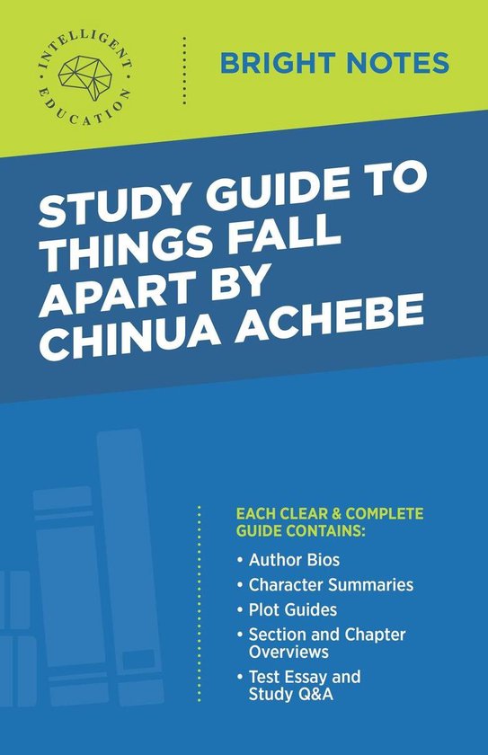 Bright Notes - Study Guide to Things Fall Apart by Chinua Achebe (ebook ...