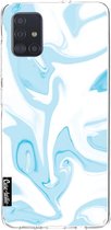 Casetastic Samsung Galaxy A51 (2020) Hoesje - Softcover Hoesje met Design - Ice-cold Print