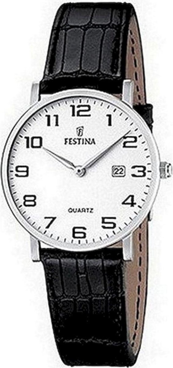 Festina Classic Horloge - Festina dames horloge - Zilver - diameter 31 mm - roestvrij staal