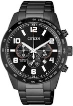 Citizen  AN8165-59E Horloge - Staal - Zwart - Ø 44 mm