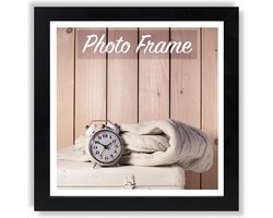ZEP - Houten fotolijst zwart Nelson 1 voor foto formaat 30x30 - V21301