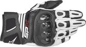 ALPINESTARS SP X AIR CARBON V2 BLACK WHITE GLOVES XL - Maat XL - Handschoen