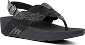 Fitflop™ Vrouwen   80007409 / Damesschoenen Paisley Rope Back - Zwart - Maat 42